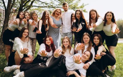 Маркетологи 1 курсу на фотосесії